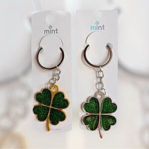Green Clover Keychain